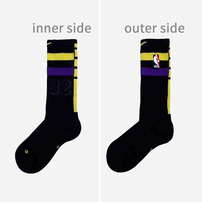 lakers elite socks